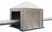 Палатка сварщика Tent 3х3 ( м ) Брезент. Усиленный каркас труба 25мм.