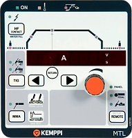 Панель управления Kemppi MTL MasterTig