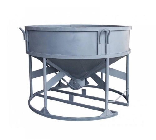 Бункер для бетона Zitrek БНу-1.0 (воронка, лоток) низкая Бункер для бетона Zitrek БНу-1.0 (воронка, лоток) низкая